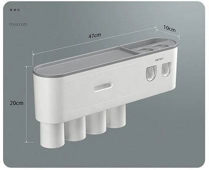 Cosmetic Organizer Box Automatic Toothpaste