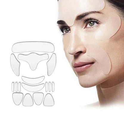 Reusable Silicone Wrinkle Patches