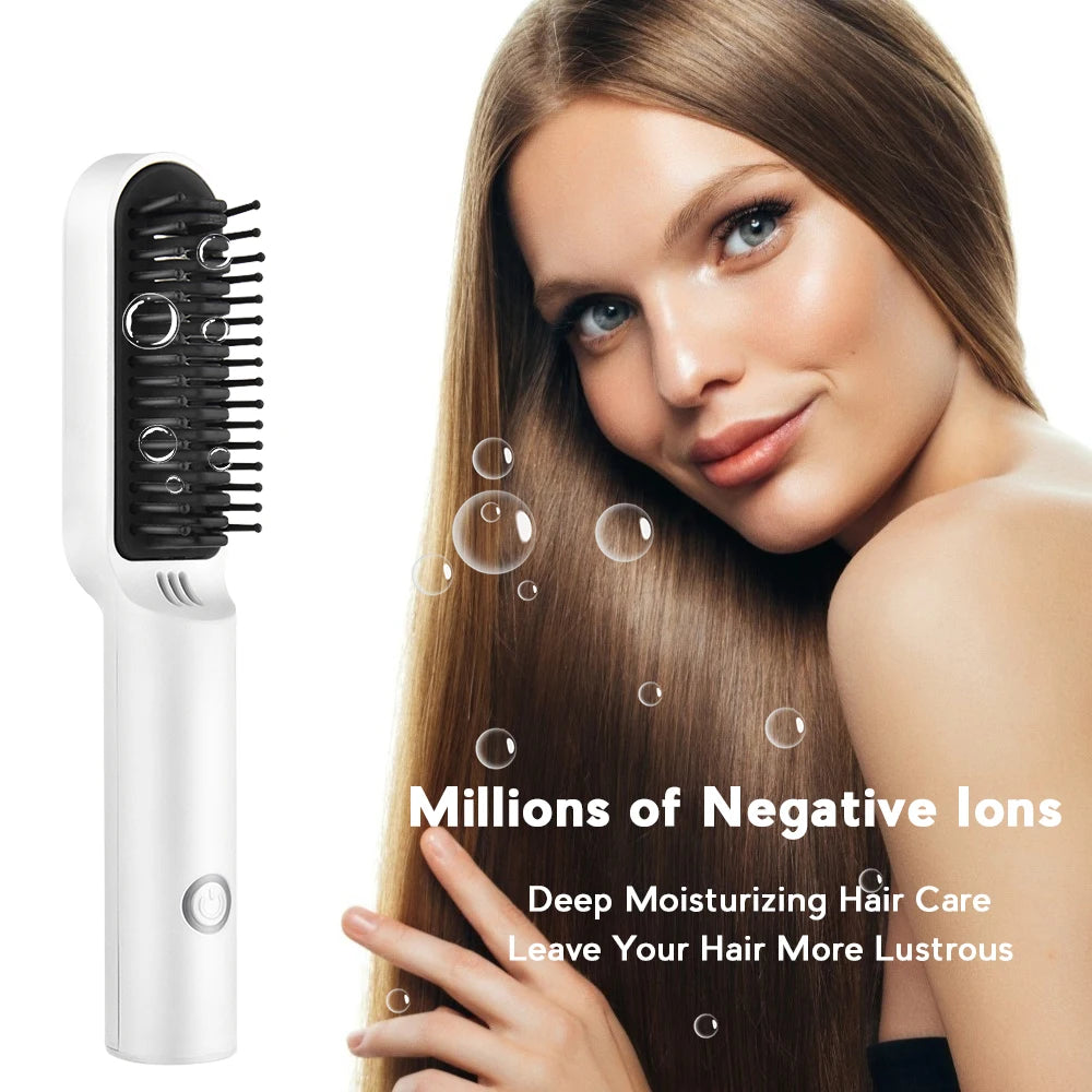 Heating Hair Comb Straightener